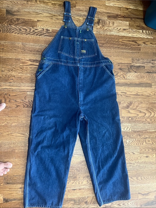 OshKosh B'gosh Other - Vintage Oshkosh BGosh Denim Vestbak Work Overalls Union Made Size 44x29